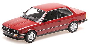 BMW 323I (E30) 1982 レッド(カーマイン) (ミニカー)