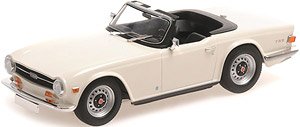 トライアンフ TR6 1969 ホワイト (左ハンドル) (ミニカー)