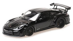 ポルシェ 911 (991.2) GT2RS 2018 ブラック (ヴァイザッハパッケージ) ブラックホイール (ミニカー)