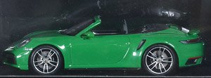 ポルシェ 911 (992) ターボ S カブリオレ 2020 グリーン (ミニカー)