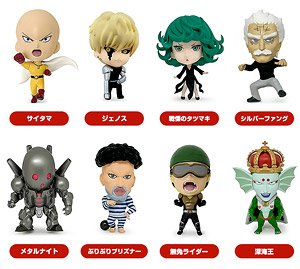 16d Collectible Figure Collection: One-Punch Man Vol.2 (Set of 8) (PVC Figure)