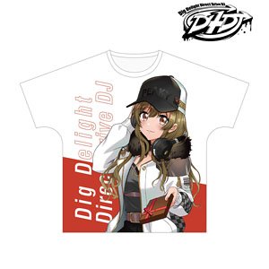D4DJ 描き下ろしイラスト 山手響子 プレゼントver. フルグラフィックTシャツ ユニセックス(サイズ/XL) (キャラクターグッズ)
