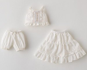 Harmonia Bloom Roomwear: White (Fashion Doll)