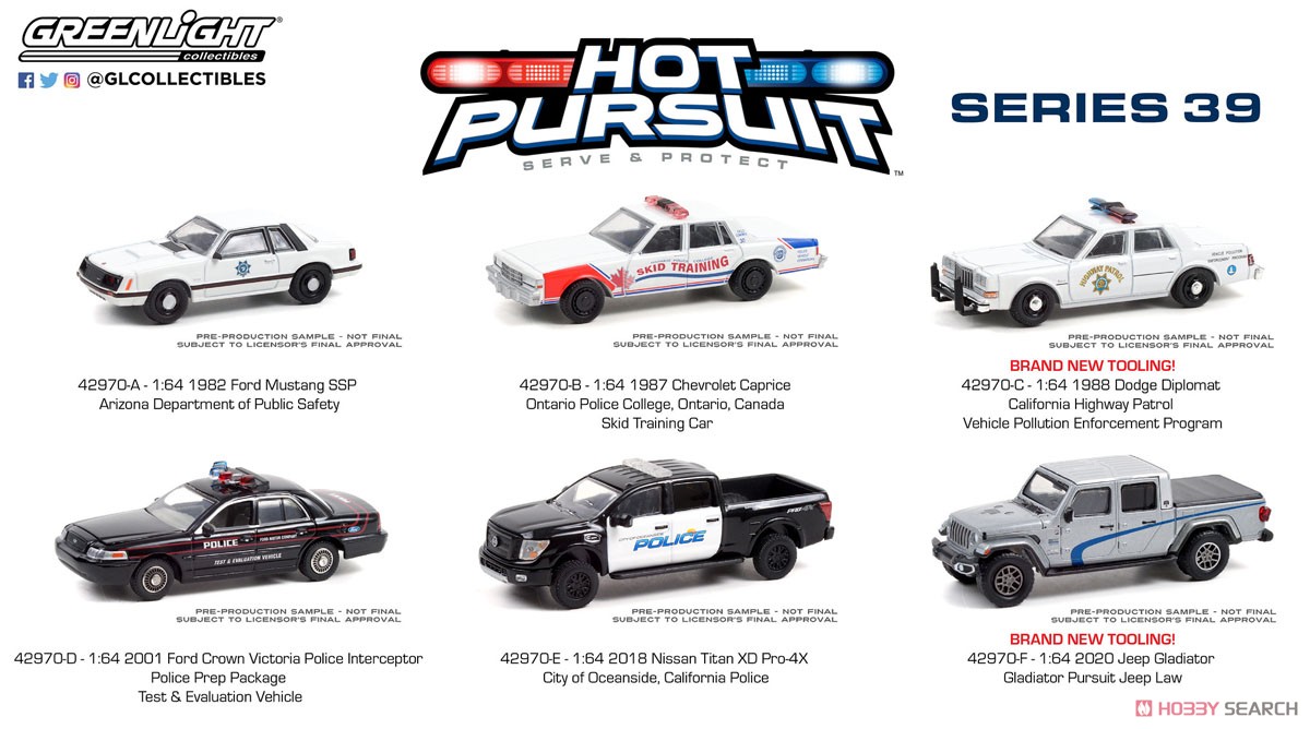 Hot Pursuit Series 39 (ミニカー) 商品画像1