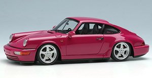 Porsche 911 (964) Carrera RS 1992 (RUF Wheel) Ruby Stone Red (Diecast Car)