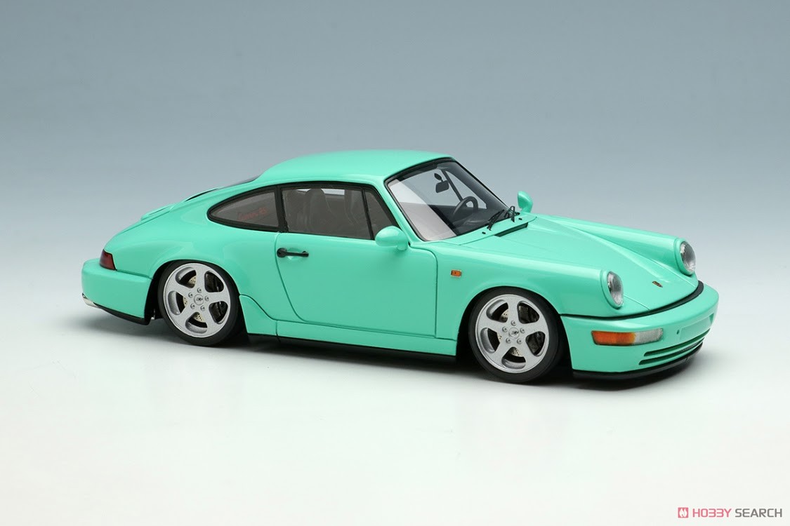Porsche 911 (964) Carrera RS 1992 (RUF Wheel) Mint Green (Diecast Car) 商品画像5