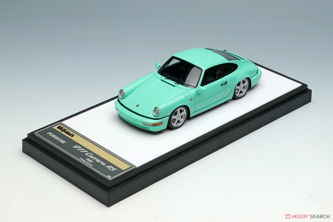 Porsche 911 (964) Carrera RS 1992 (RUF Wheel) Mint Green (Diecast Car) 商品画像7