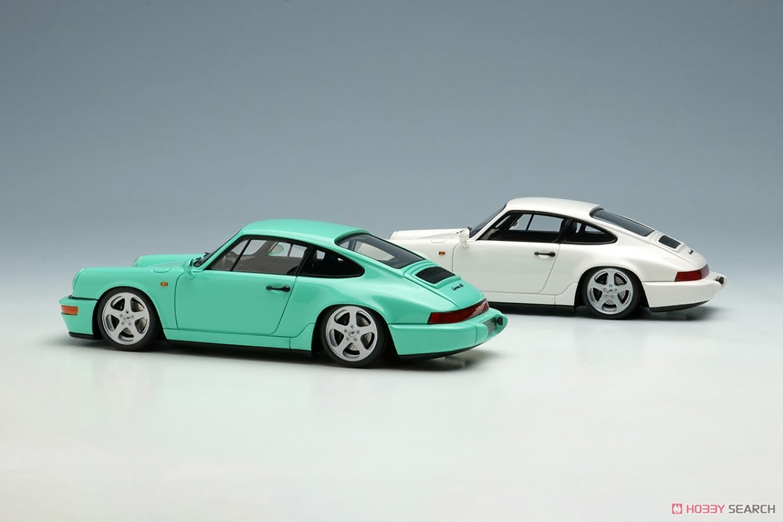 Porsche 911 (964) Carrera RS 1992 (RUF Wheel) Mint Green (Diecast Car) その他の画像2
