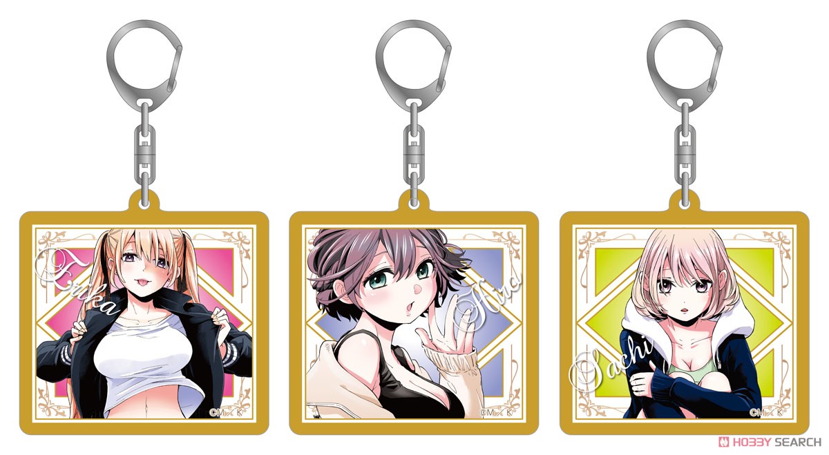 [A Couple of Cuckoos] Acrylic Key Ring Erika (Anime Toy) Other picture1