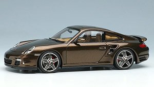 Porsche 911 (997) Turbo 2006 メタリックブラウン (ミニカー)