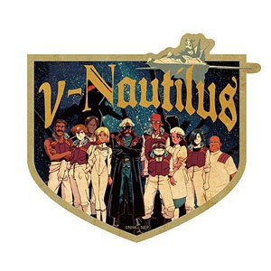 Nadia: The Secret of Blue Water Travel Sticker (3) N-Nautilus (Anime Toy)