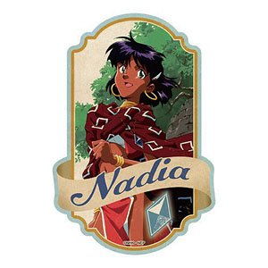 Nadia: The Secret of Blue Water Travel Sticker (4) Nadia (1) (Anime Toy)