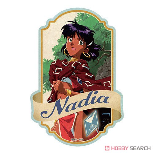 Nadia: The Secret of Blue Water Travel Sticker (4) Nadia (1) (Anime Toy) 商品画像1