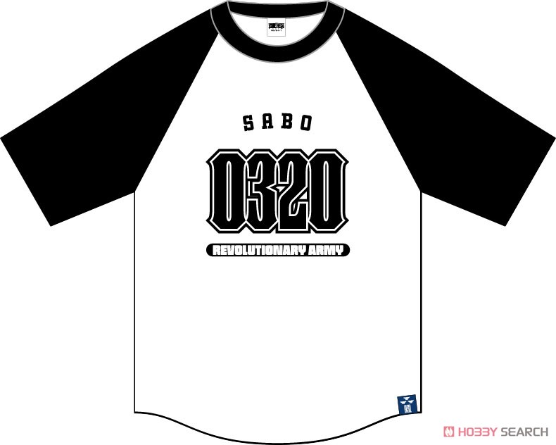 [One Piece] ASL Raglan T-Shirts Sabo S (Anime Toy) Item picture1