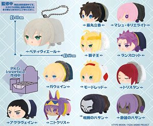 Mochimochi Mascot Mini [Fate/Grand Order - Divine Realm of the Round Table: Camelot] (Set of 12) (Anime Toy)