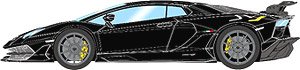 Lamborghini Aventador SVJ 2018 (Nireo wheel) ブラック (スタイルパッケージ) (ミニカー)