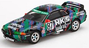 ニッサン スカイライン GT-R (R32) Gr.A #87 HKS 1993 (ミニカー)