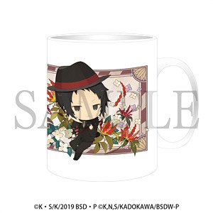 Charaflor Mug Cup Bungo Stray Dogs Ryunosuke Akutagawa (Anime Toy)