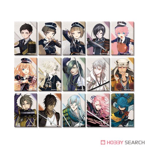 Touken Ranbu Square Can Badge Collection (Battle) Vol.2 (Set of 20) (Anime Toy) Item picture1
