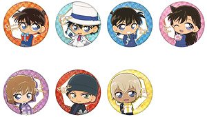 Detective Conan Trading Can Badge (Gift Series) (Set of 7) (Anime Toy)