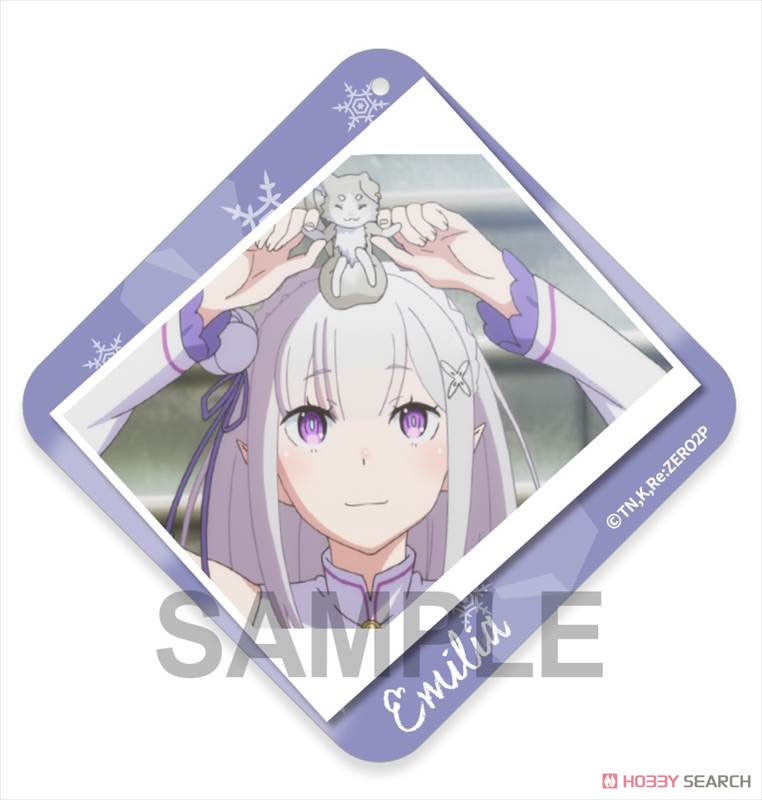 Re:Zero -Starting Life in Another World- 2nd Season Soft Key Ring Emilia (4) (Anime Toy) 商品画像2
