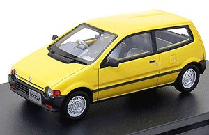 Honda today G type (1985) サニーイエロー (ミニカー)