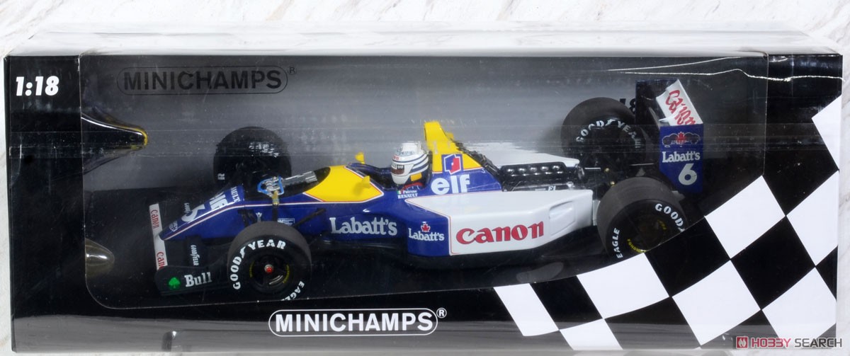 Williams Renault FW14B Riccardo Patrese 1992 (Diecast Car) Package1