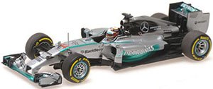 メルセデス AMG ペトロナス F1 チーム W05 ルイス・ハミルトン 2014 ワールドチャンピオン (ミニカー)