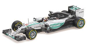 メルセデス AMG ペトロナス F1 チーム W06 ハイブリッド ルイス・ハミルトン 2015 ワールドチャンピオン (ミニカー)