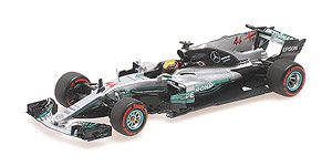 Mercedes AMG Petronas Formula 1 Team F1 W08 EQ Power+ Lewis Hamilton 2017 World Champion (Diecast Car)