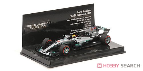 Mercedes AMG Petronas Formula 1 Team F1 W08 EQ Power+ Lewis Hamilton 2017 World Champion (Diecast Car) Item picture4