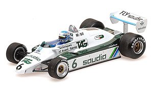 ウィリアムズ FW08 ケケ・ロズベルグ 1982 ワールドチャンピオン ウェザリング仕様 (ミニカー)