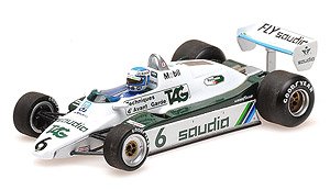 Williams FW08 Keke Rosberg 1982 World Champion Dirty Version (Diecast Car)