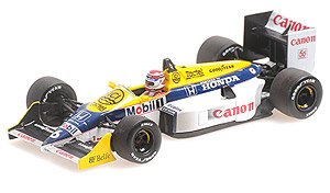 ウィリアムズ ホンダ FW11B ネルソン・ピケ 1987 ワールドチャンピオン ウェザリング仕様 (ミニカー)