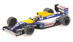 Williams Renault FW14 Nigel Mansell 1992 World Champion Dirty Version (Diecast Car)