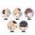 I Wont`t be Loved By The Sadistic Teacher Metallic Can Badge Vol.1 (Set of 5) (Anime Toy) Item picture1