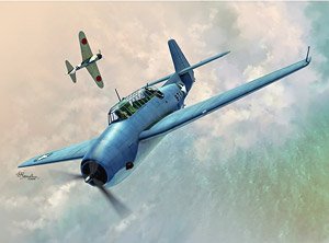 Grumman TBF-1 Avenger Over Midway & Guadalcanal (Plastic model)