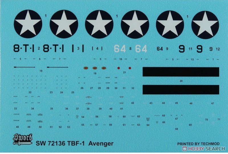 TBF-1 アベンジャー 「ミッドウェイ・ガダルカナル」 (プラモデル) その他の画像4