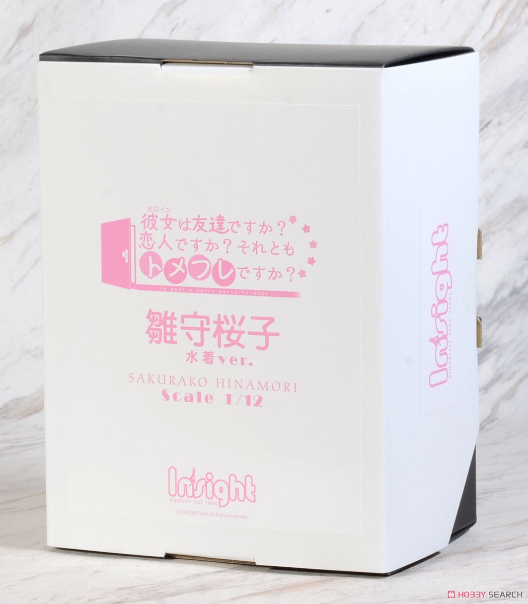 『彼女(ヒロイン)は友達ですか？恋人ですか？それともトメフレですか？』 「雛守桜子」 水着ver. (フルカラー3Dプリント製完成品) (フィギュア) パッケージ1