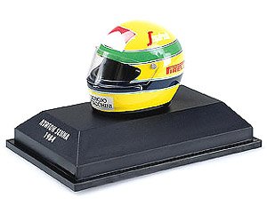 Helmet - Ayrton Senna - 1984 (Diecast Car)