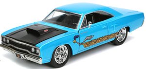 1970 Plmouth Road Runner w/Wile E.Coyote Figure (Loony Tunes) (Diecast Car)