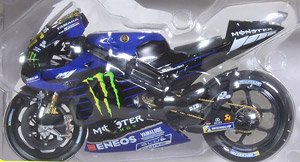 ヤマハ YZR-M1 `MONSTER ENERGY YAMAHA MOTOGP` バレンティーノ・ロッシ モトGP 2020 (ミニカー)