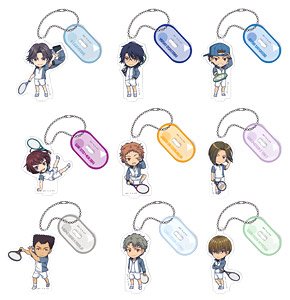 [The New Prince of Tennis: Hyotei vs Rikkai Game of Future] Acrylic Key Ring Collection w/Stand Hyotei (Set of 9) (Anime Toy)