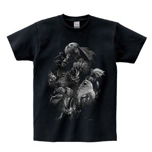 モンスターハンターライズ グラフィックTシャツ ＜新規モンスター＞ M (キャラクターグッズ)