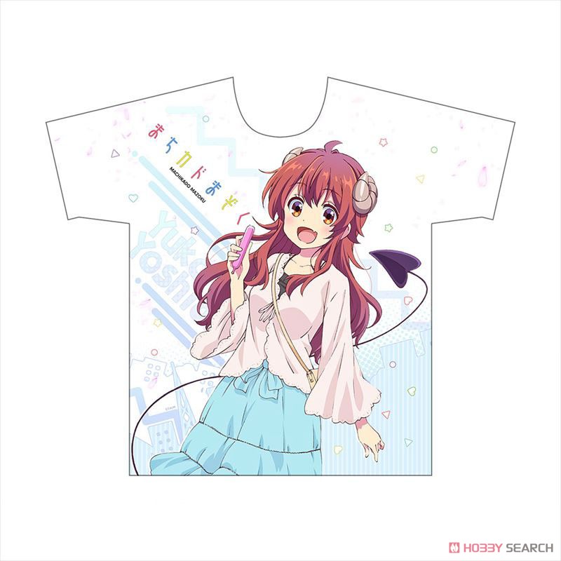[The Demon Girl Next Door] Full Graphic T-Shirt (Yuko) M (Anime Toy) Item picture1