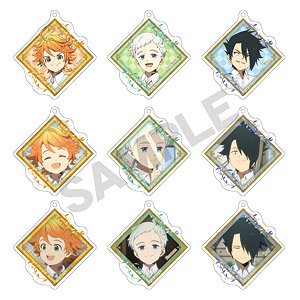 The Promised Neverland Trading Acrylic Key Ring (Set of 9) (Anime Toy)