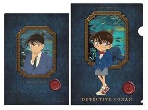 Detective Conan Clear File Gallery Conan / Shinichi (Anime Toy)