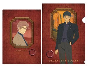 Detective Conan Clear File Gallery Akai / Okiya (Anime Toy)