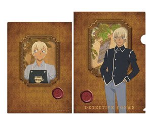Detective Conan Clear File Gallery Amuro (Anime Toy)