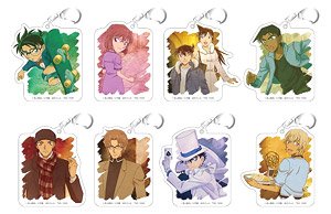 Detective Conan Acrylic Key Ring Collection Hurry Up (Set of 8) (Anime Toy)